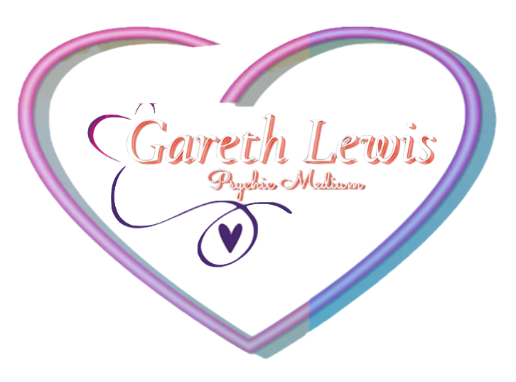 Logo featuring the name "Gareth Lewis" in a stylised heart design.